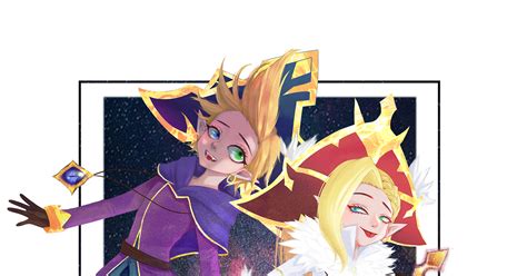 Doodle Arcanistzoe And Prestige 格太getailのイラスト Pixiv