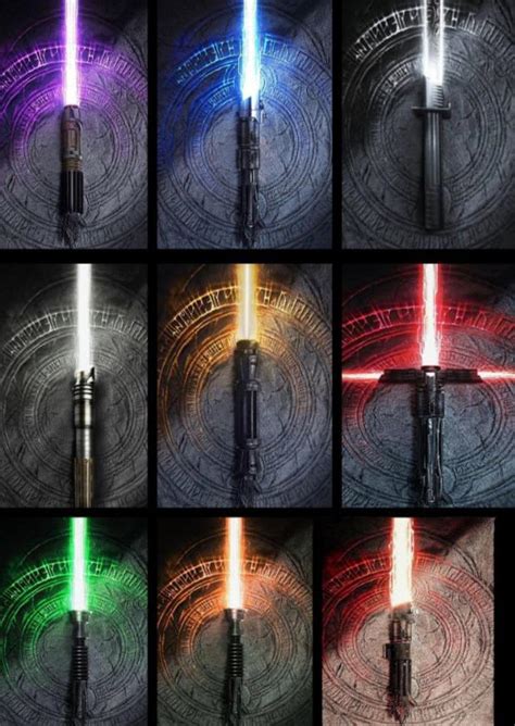 Star Wars Lightsaber Colors