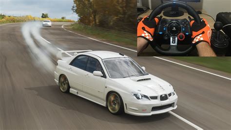 Subaru Impreza WRX STI 2005 Forza Horizon Logitech G29 And Shifter 4K