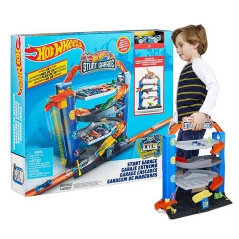 Zestaw hot wheels garaż parking z windą gnl70 Lombard 66