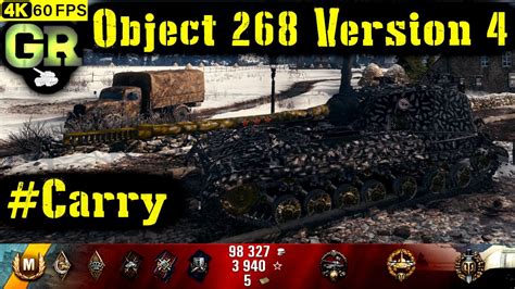 World Of Tanks Object 268 Version 4 Replay 6 Kills 8 8k Dmg Patch 1 4