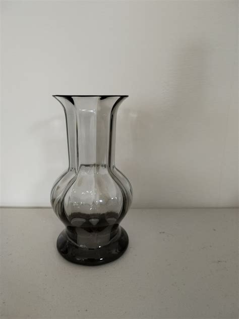 Vintage Wedgwood Lead Crystal Vase Handmade By Craftsmen Made In