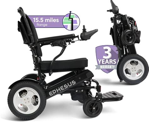 Ephesus E Folding Electric Wheelchair For Adults Lightweight