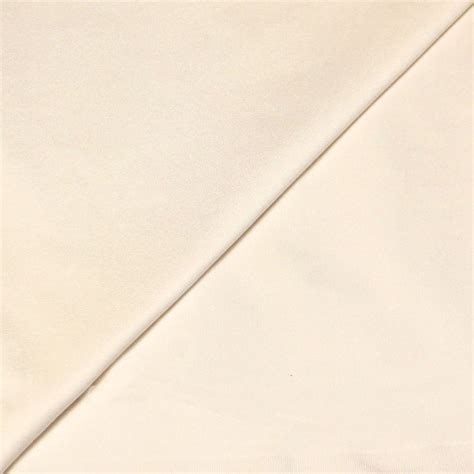 Satin Polycoton Lourd Blanc Cass Vendu Au M Tre