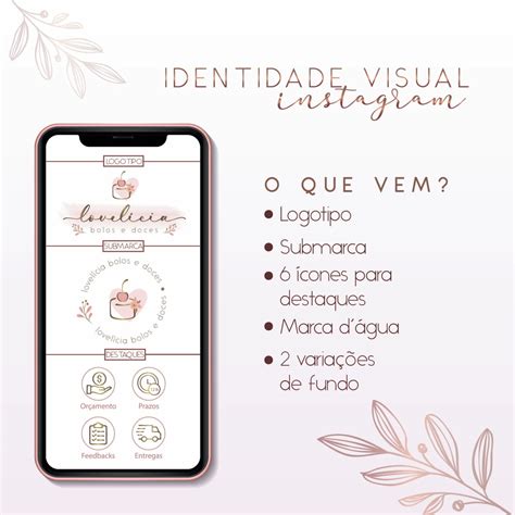 Pacote Identidade Visual Instagram Elo7 Produtos Especiais