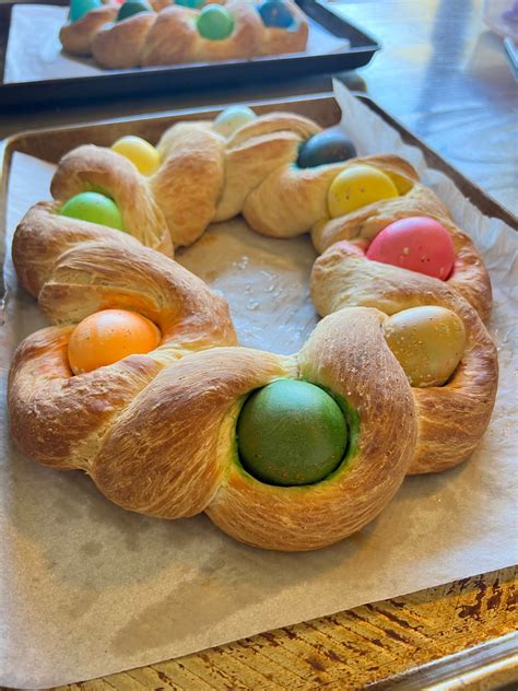 Italian Easter Egg Bread Night Carver Designs