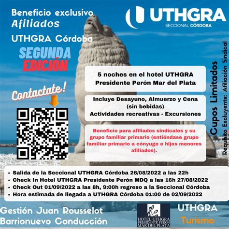 Beneficio Exclusivo Uthgra C Rdoba Da Edici N Nuevo Uthgra C Rdoba