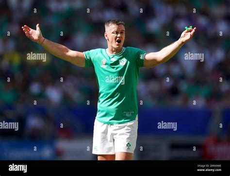 Irelands Johnny Sexton During The Rugby World Cup Pool B Match At The