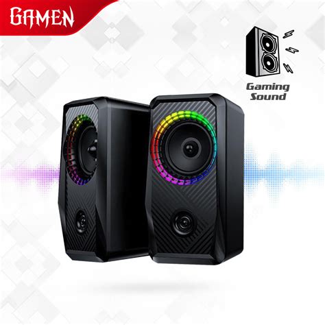 Jual Speaker GAMEN GS5 Laptop PC Gaming Soundbar Super Bass Portable