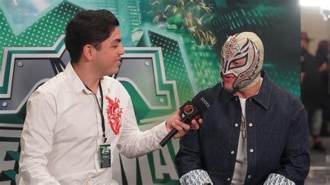 Entrevista con Rey Mysterio quiere un Wrestlemania en México Jorge