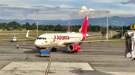 Sunny Take Off From Bucaramanga Avianca Airbus A319 132 YouTube