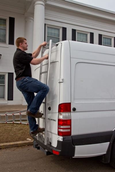 Prime Design Aluminum Hd Cargo Van Ladder For High Roof Ram Promaster