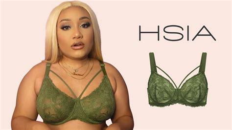 We Are Hsiahsia Curve Try On Haul Lace Bra Youtube