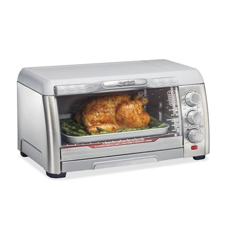 Hamilton Beach Quantum Toaster Oven Air Fryer Combo With Large Capacity Fits 6 Slices Or 12