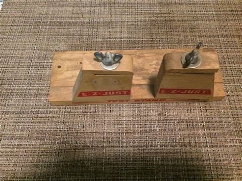 Vintage E Z Just Model Engine Test Stand Great Condition 3772487475