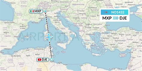 NO1432 Flight Status Neos Milan To Djerba NOS1432