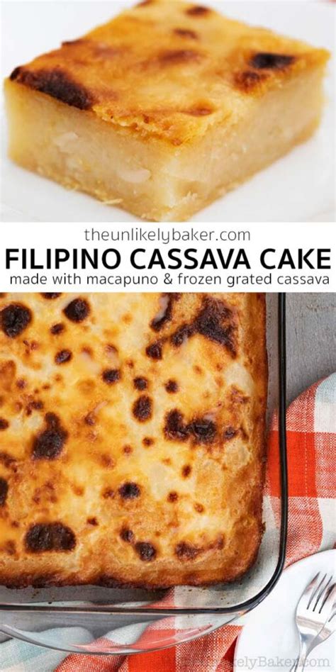 Cassava Cake Recipe Filipino Style