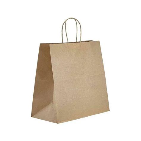 Kraft Plain Paper Bag 400 BDL 12 X 7 X 17