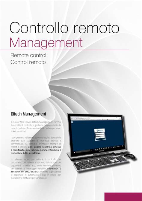 PDF Ditech Management Ditech Management Il Nuovo Web Server Ditech