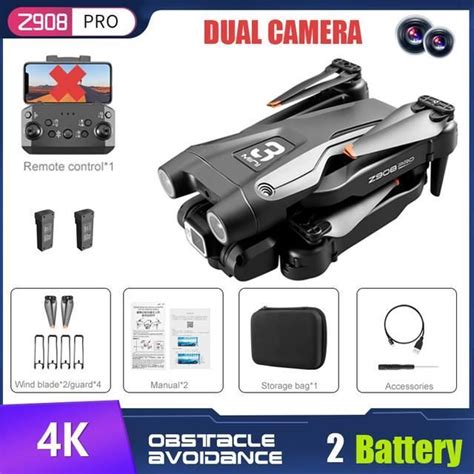 K B Drone Z Pro K Rc G Wifi Mini Professionnel Vitement