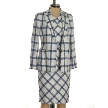 Wool Tweed Jackets And Dress Katleya Limited