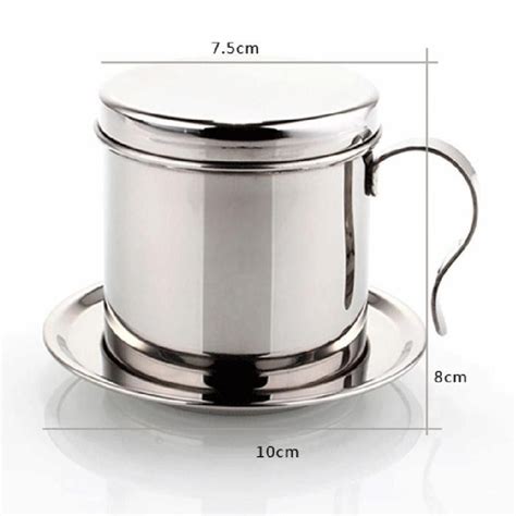 Jual Vietnam Drip Sekrup Model Edelmann Stainless Tebal Mewah Dripper