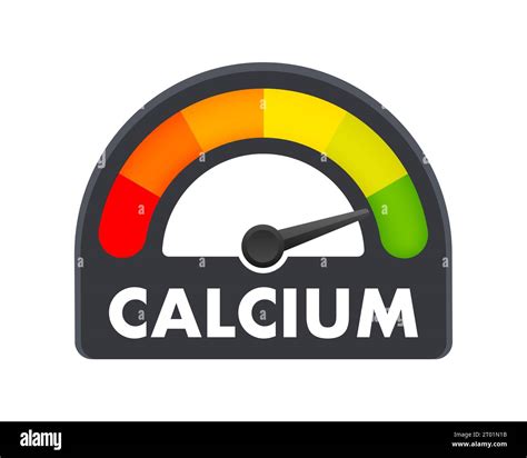 Indicateur De Niveau De Calcium Chelle De Mesure Indicateur De