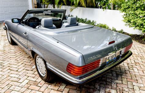 1988 Mercedes Benz 560sl Base Convertible 2 Door 56l With Euro Style