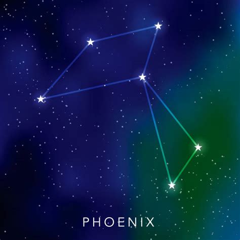 Phoenix Constellation Illustrations Royalty Free Vector Graphics