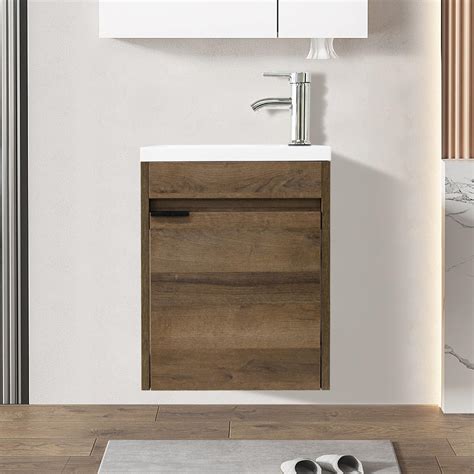 Walnut Single Ikea Bathroom Cabinets