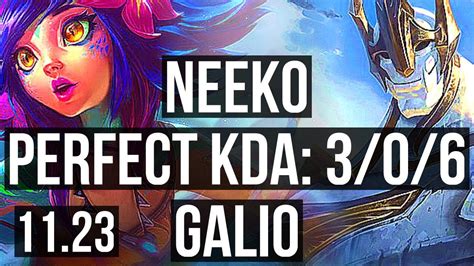 Neeko Vs Galio Mid Games Rank Neeko Kr Master