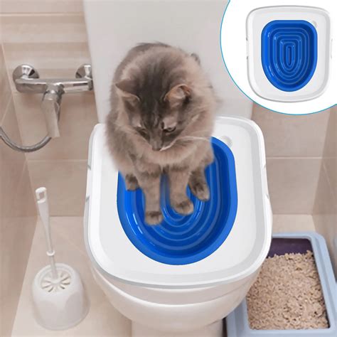 Cat Training Kit System For Toilet Kitty Toilet Trainer Urinal Seat