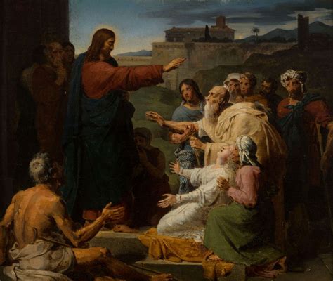 Jesus Healing The Blind And The Lame By Fran Ois Louis Dejuinne