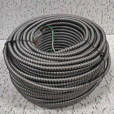 Afc Cable Systems X Feet Solid Mc Lite Cable Aluminum Armor Bx