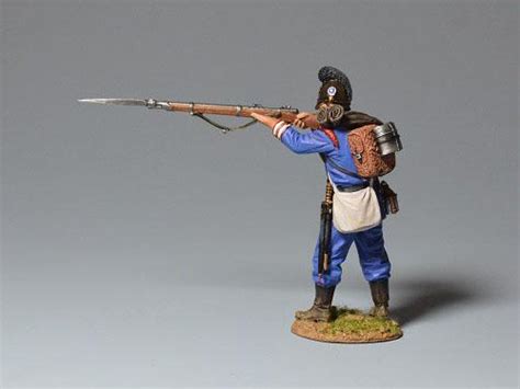 Bavarian Infantry Private Standing Firing PFW B6003 Metal Toy