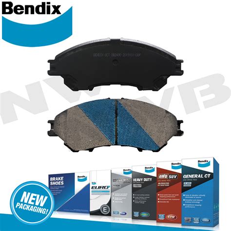 Bendix Brake Pads Front Set GCT For Mitsubishi Xpander 2018 2023