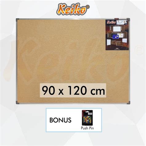 Jual Papan Tulis Softboard Cork Pin Board Papan Mading Gantung Keiko