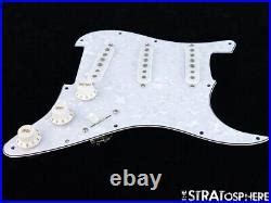 NEW Fender Stratocaster LOADED PICKGUARD Strat Vintage 65 White