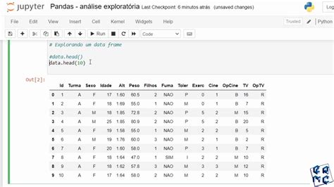 Python para data science Aula 10 Pandas análise exploratória YouTube