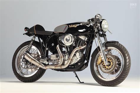 Baked To Perfection A Sportster Driven Harton Caf Racer Bike Exif