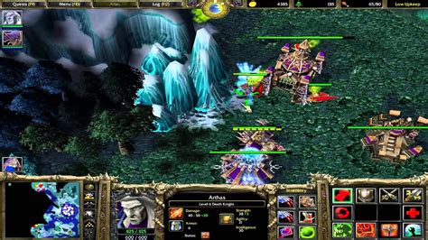 Warcraft 3 Frozen Throne Undead Campaign Mission 4the Return To Northrend Hard Youtube