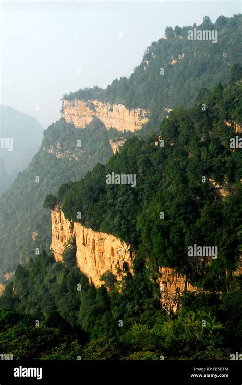 Taihang Mountain Hebei Province China Stock Photo Alamy