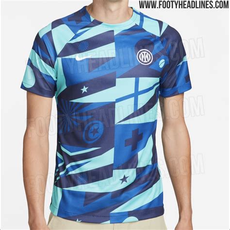 Inter Ecco La Maglia Pre Gara Per La Stagione 2022 2023 FOTO FC