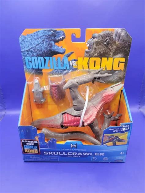 GODZILLA VS KONG Monsterverse Skullcrawler With Heav Figure New