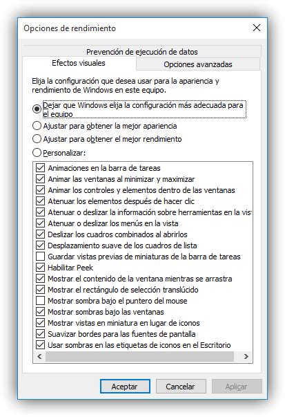 Desactiva Las Animaciones De Windows 10 Y Mejora Su Rendimiento Softzone