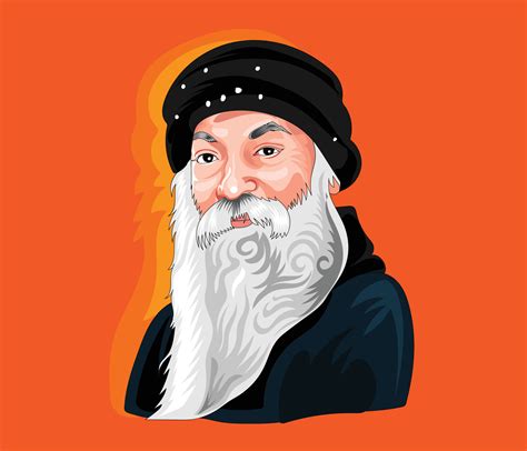 Osho, Acharya Rajneesh, Bhagwan Shree Rajneesh. 11127110 Vector Art at Vecteezy