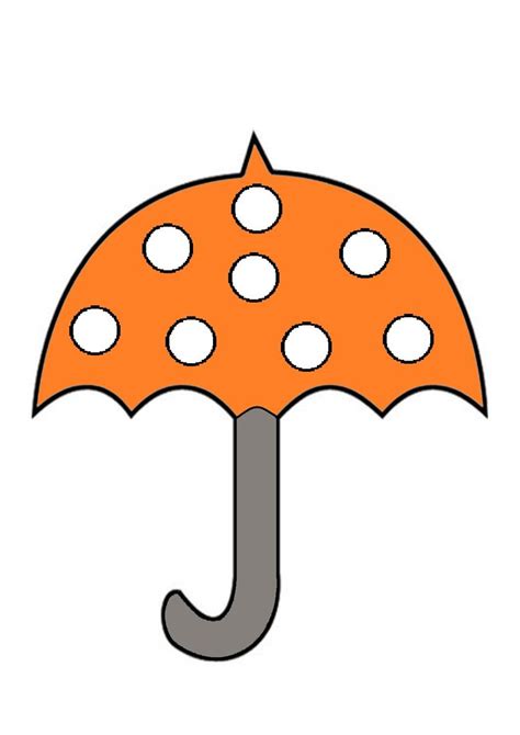 Dessin Gommettes Parapluie Dessin Parapluie Gommette