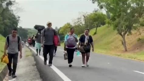 Caravana Migrante Avanza Kil Metros Y Llega A Mapastepec Grupo Milenio