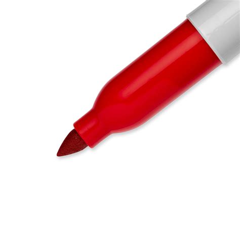 Sharpie 33002 Super Permanent Marker Red 12 Pack Office