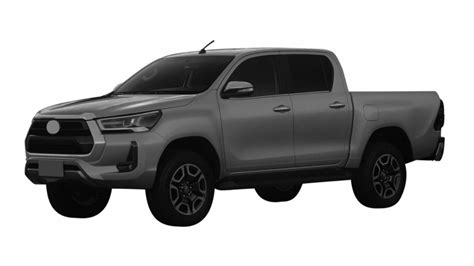 Com Visual Renovado Toyota Hilux 2021 é Registrada No Brasil Giro